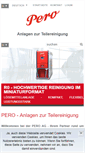 Mobile Screenshot of pero-ag.de